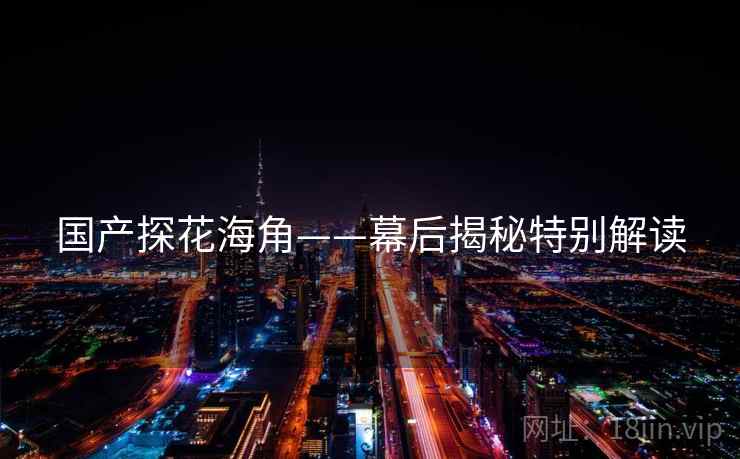 国产探花海角——幕后揭秘特别解读