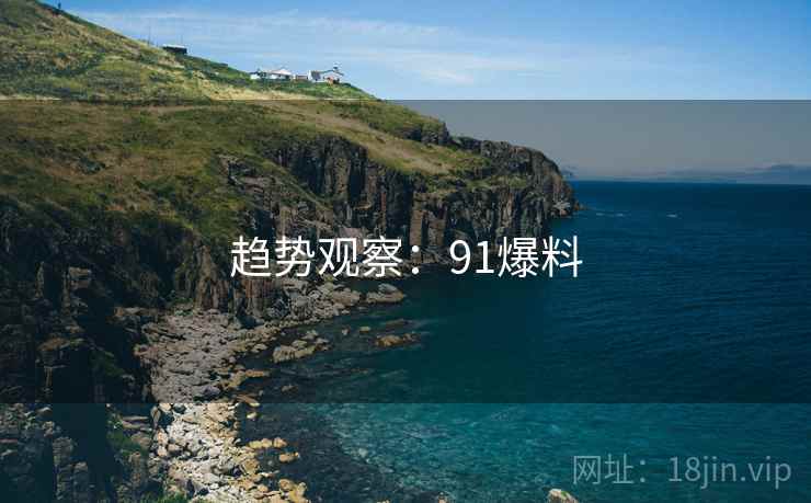 趋势观察：91爆料